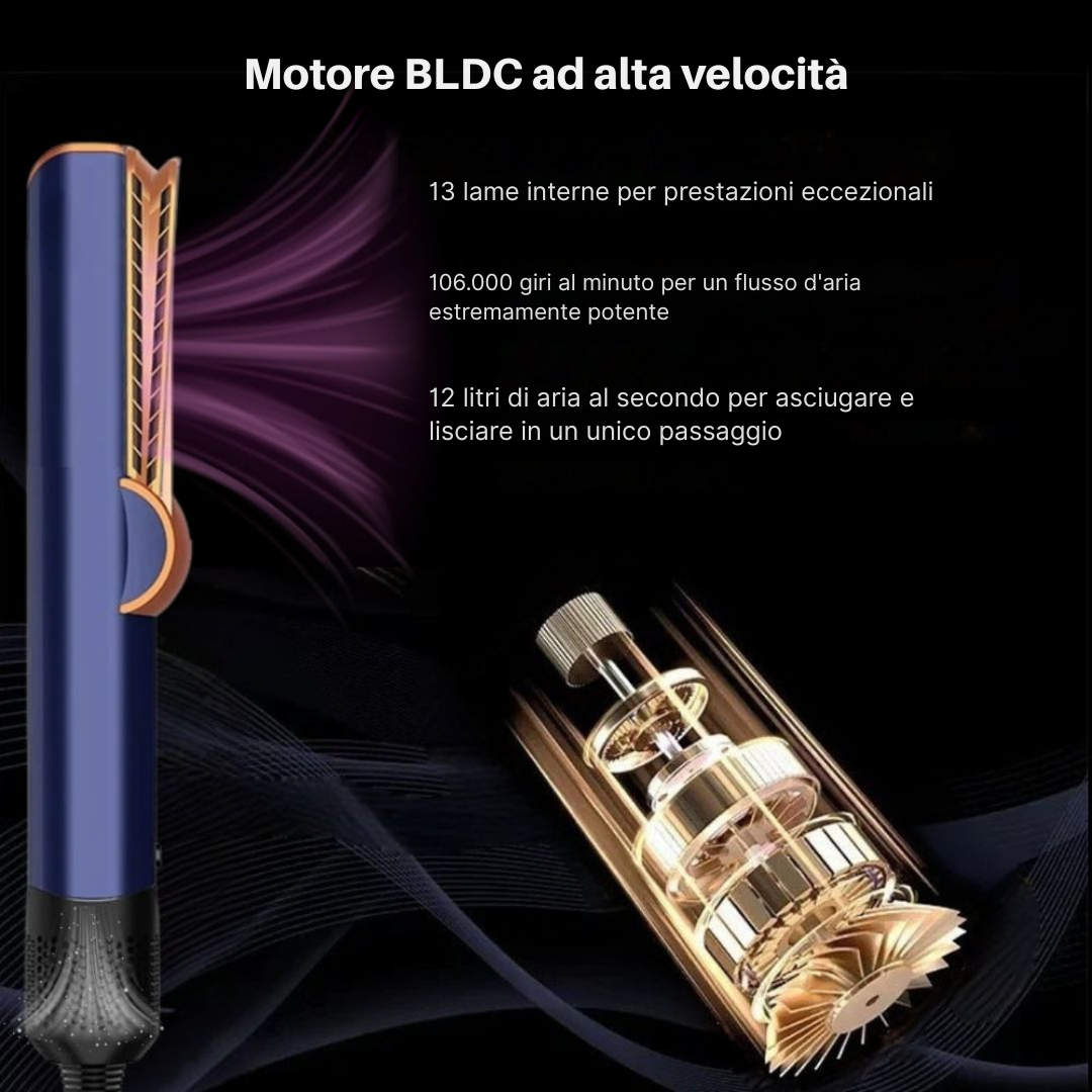 DRYLIS - Piastra asciugacapelli 2 in 1